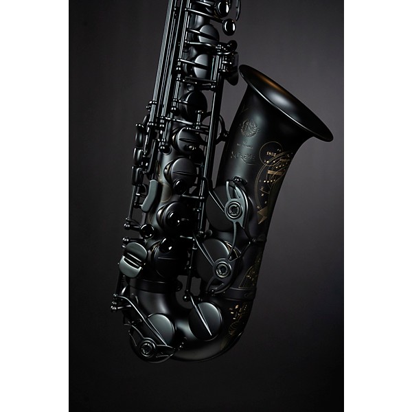 Selmer Paris Supreme Limited Edition Eb Alto Saxophone Matte Black Black Matte Keys