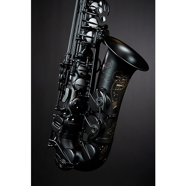 Selmer Paris Supreme Limited Edition Eb Alto Saxophone Matte Black Black Matte Keys
