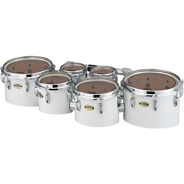 Yamaha 8400 Field-Corps Small Sextet 6, 6, 8, 10, 12, 13 in. White