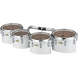 Yamaha 8400 Field-Corps Large Quad 10, 12, 13, 14 in. White