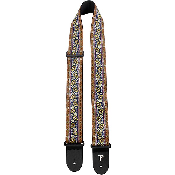 Perri's Floral Paisley Jacquard Guitar Strap 2 in.