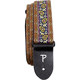 Perri's Floral Paisley Jacquard Guitar Strap 2 in.
