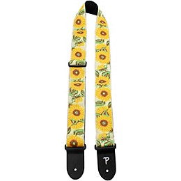 Perri's Jacquard Sunflower Garden Guitar Strap 2 in.