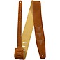 Perri's Embossed Bull Natural Suede Guitar Strap 2.5 in. thumbnail