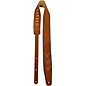Perri's Embossed Bull Natural Suede Guitar Strap 2.5 in.