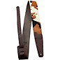Perri's Fabric Cow Print Guitar Strap Brown 2.5 in. thumbnail