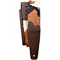 Perri's Fabric Cow Print Guitar Strap Brown 2.5 in.