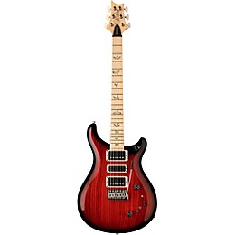 PRS Swamp Ash Special Maple Electric Guitar Scarlet Smoke Burst