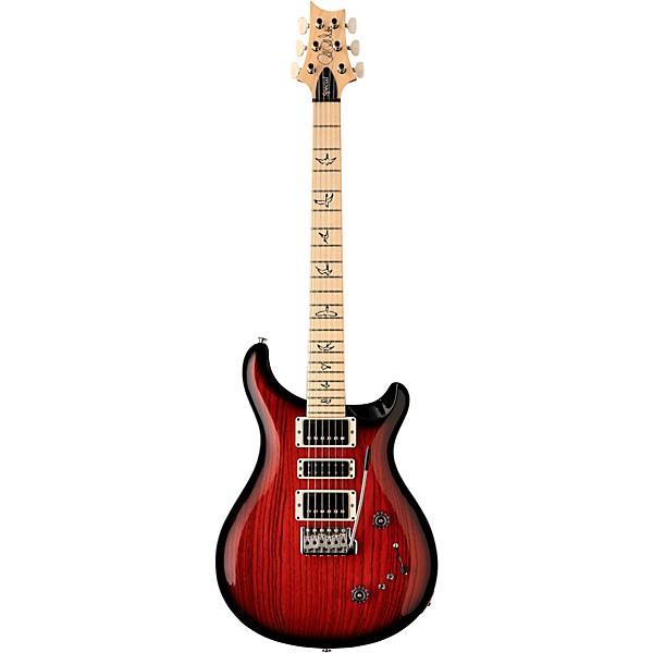 PRS Swamp Ash Special Maple Electric Guitar Scarlet Smoke Burst