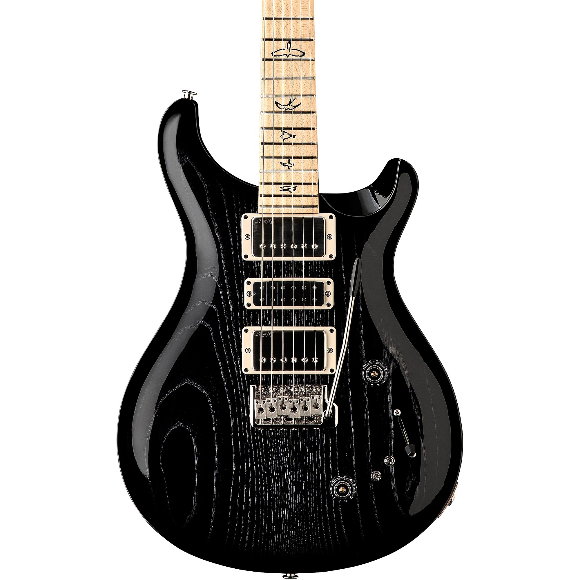 PRS Swamp Ash Special Maple Electric Guitar Black Doghair
