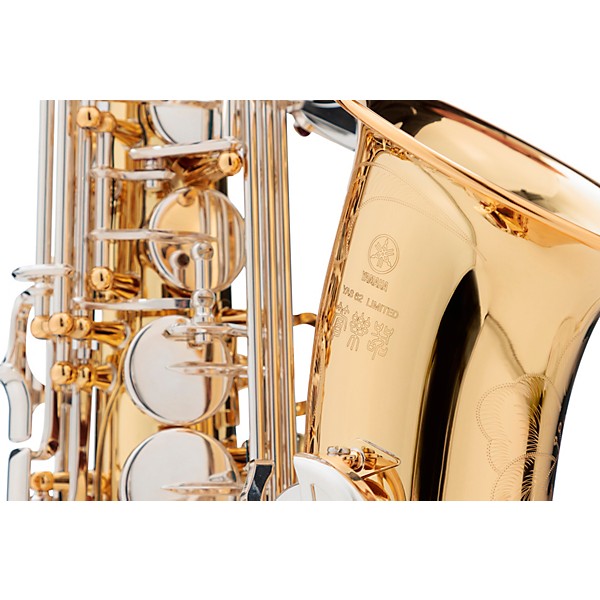 Yamaha 2025 Limited Edition Professional Eb Alto Saxophone Gold Lacquer Silver Plated Keys