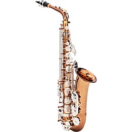 Yamaha 2025 Limited Edition Professional Eb Alto Saxophone Amber Lacquer Silver Plated Keys