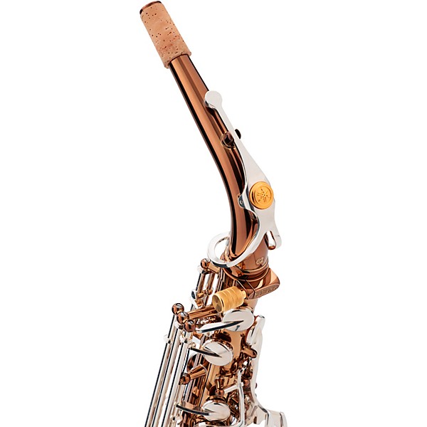 Yamaha 2025 Limited Edition Professional Eb Alto Saxophone Amber Lacquer Silver Plated Keys