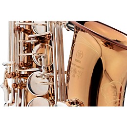 Yamaha 2025 Limited Edition Professional Eb Alto Saxophone Amber Lacquer Silver Plated Keys