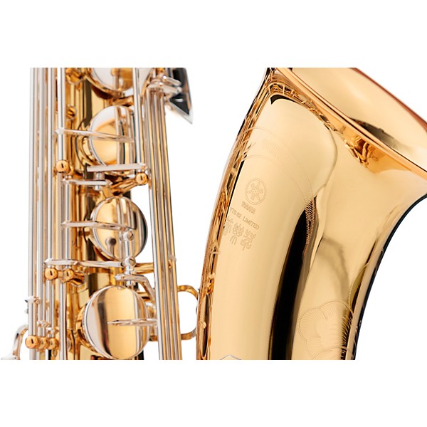 Yamaha 2025 Limited Edition Professional Bb Tenor Saxophone Gold Lacquer Silver Plated Keys