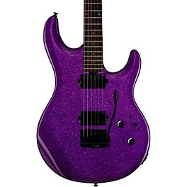 Sterling by Music Man Luke Electric Guitar Purple Sparkle