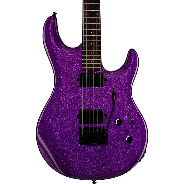Sterling by Music Man Luke Electric Guitar Purple Sparkle