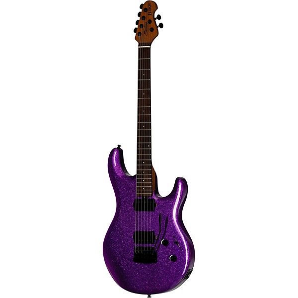 Sterling by Music Man Luke Electric Guitar Purple Sparkle