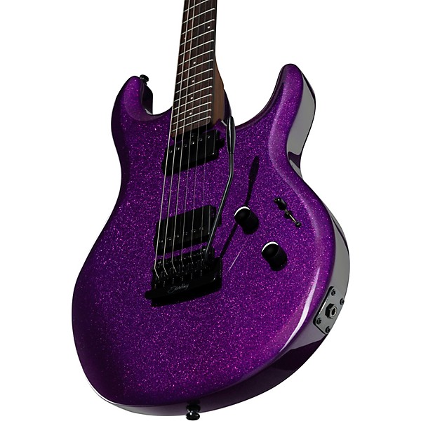 Sterling by Music Man Luke Electric Guitar Purple Sparkle