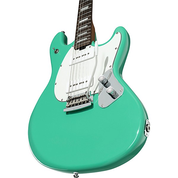 Sterling by Music Man StingRay Plus Electric Guitar Seafoam Green