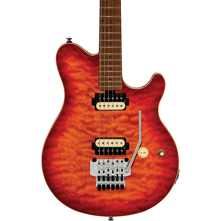 Sterling by Music Man Axis Electric Guitar - Lava Burst | Guitar