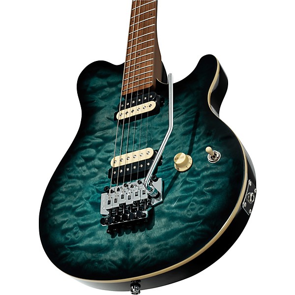 Sterling by Music Man Axis Electric Guitar - Yucatan Blue