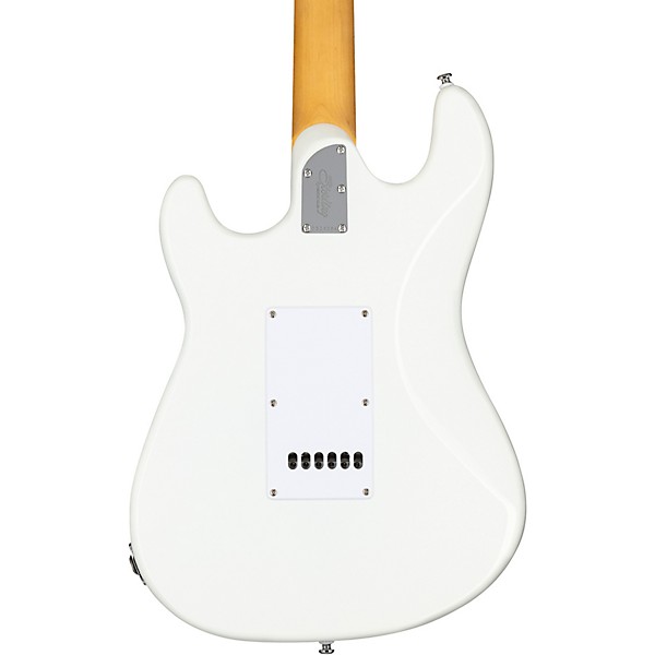 Sterling by Music Man SUB Series Cutlass HSS Electric Guitar Olympic White