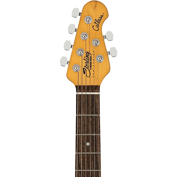 Sterling by Music Man SUB Series Cutlass HSS Electric Guitar Olympic White