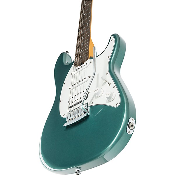 Sterling by Music Man SUB Series Cutlass HSS Electric Guitar Sherwood Green
