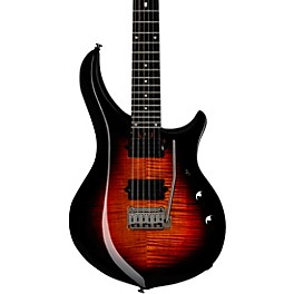 Sterling by Music Man Majesty with DiMarzio Pickups Electric Guitar Tiger Eye