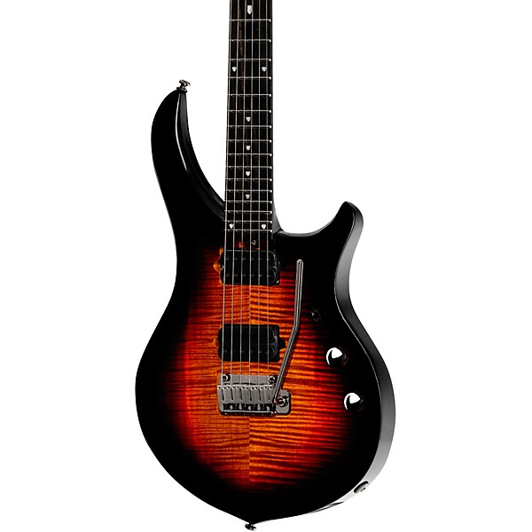 Sterling by Music Man MAJ200 Majesty DiMarzio John Petrucci Signature Electric Guitar - Tiger Eye