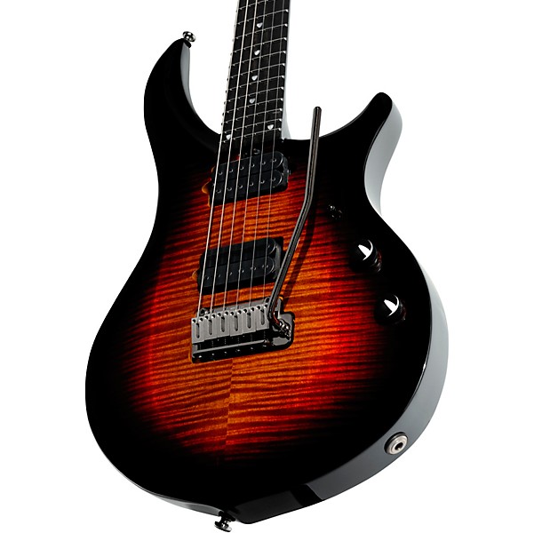Sterling by Music Man MAJ200 Majesty DiMarzio John Petrucci Signature Electric Guitar - Tiger Eye