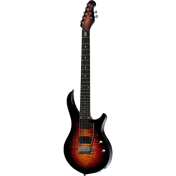 Sterling by Music Man Majesty 7 7-String Electric Guitar With DiMarzio Pickups Tiger Eye