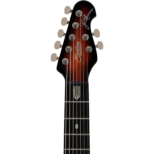 Sterling by Music Man Majesty 7 7-String Electric Guitar With DiMarzio Pickups Tiger Eye