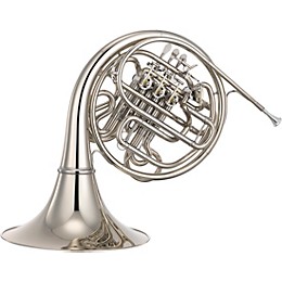 Yamaha YHR-872NDWOC Custom Series Double Horn with Detachable Bell - Instrument Only Nickel Silver