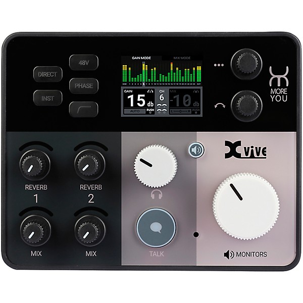 Xvive MORE YOU 24x20 USB Expandable Audio Interface with MOREYOU2X Audio Expansion Unit