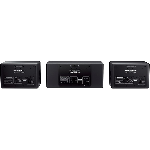 Barefoot Sound Footprint03 3-Way Active Studio Monitor Pair With Footprint03C Center Channel Active Studio Monitor Bundle