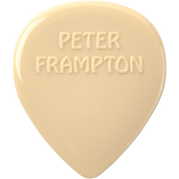 Dunlop Peter Frampton Vintage Jazz Teardrop White Picks 2.08 mm 24 Pack