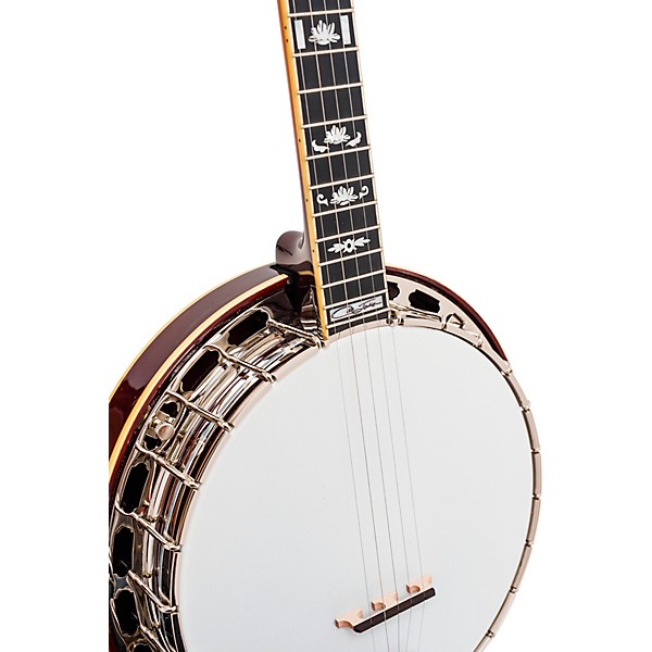 Recording King Carl Jackson Signature Lonesome Dove Resonator Banjo Tobacco Sunburst