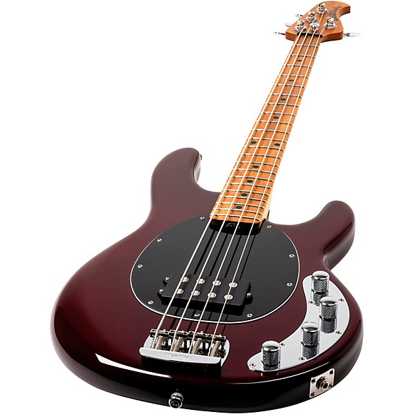 Ernie Ball Music Man StingRay Special H 4-String Bass Guitar Translucent Oxblood