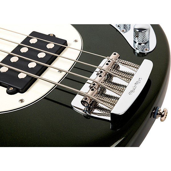 Ernie Ball Music Man StingRay Special H 4-String Bass Guitar Fallout Green