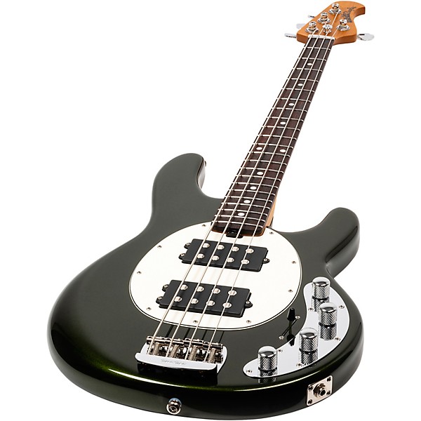 Ernie Ball Music Man StingRay Special HH 4-String Bass Guitar Fallout Green