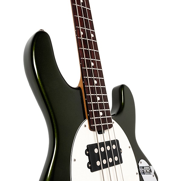 Ernie Ball Music Man StingRay Special HH 4-String Bass Guitar Fallout Green