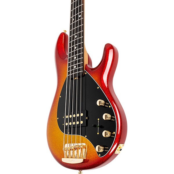 Ernie Ball Music Man StingRay Special 5 H 5-String Bass Guitar Cherry Punch