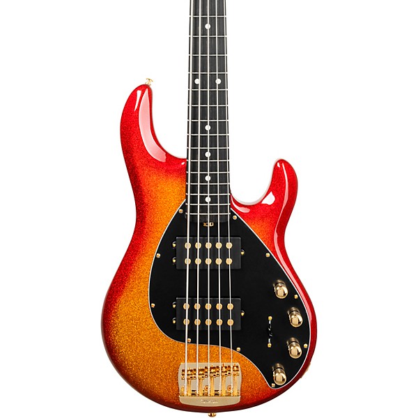Ernie Ball Music Man StingRay Special 5 HH 5-String Bass Guitar Cherry Punch