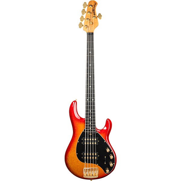Ernie Ball Music Man StingRay Special 5 HH 5-String Bass Guitar Cherry Punch
