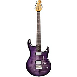 Ernie Ball Music Man Luke 4 HT Maple Top HH Electric Guitar Grape Slushie