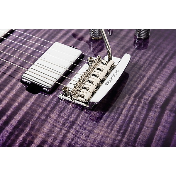 Ernie Ball Music Man Luke 4 HT Maple Top HH Electric Guitar Grape Slushie