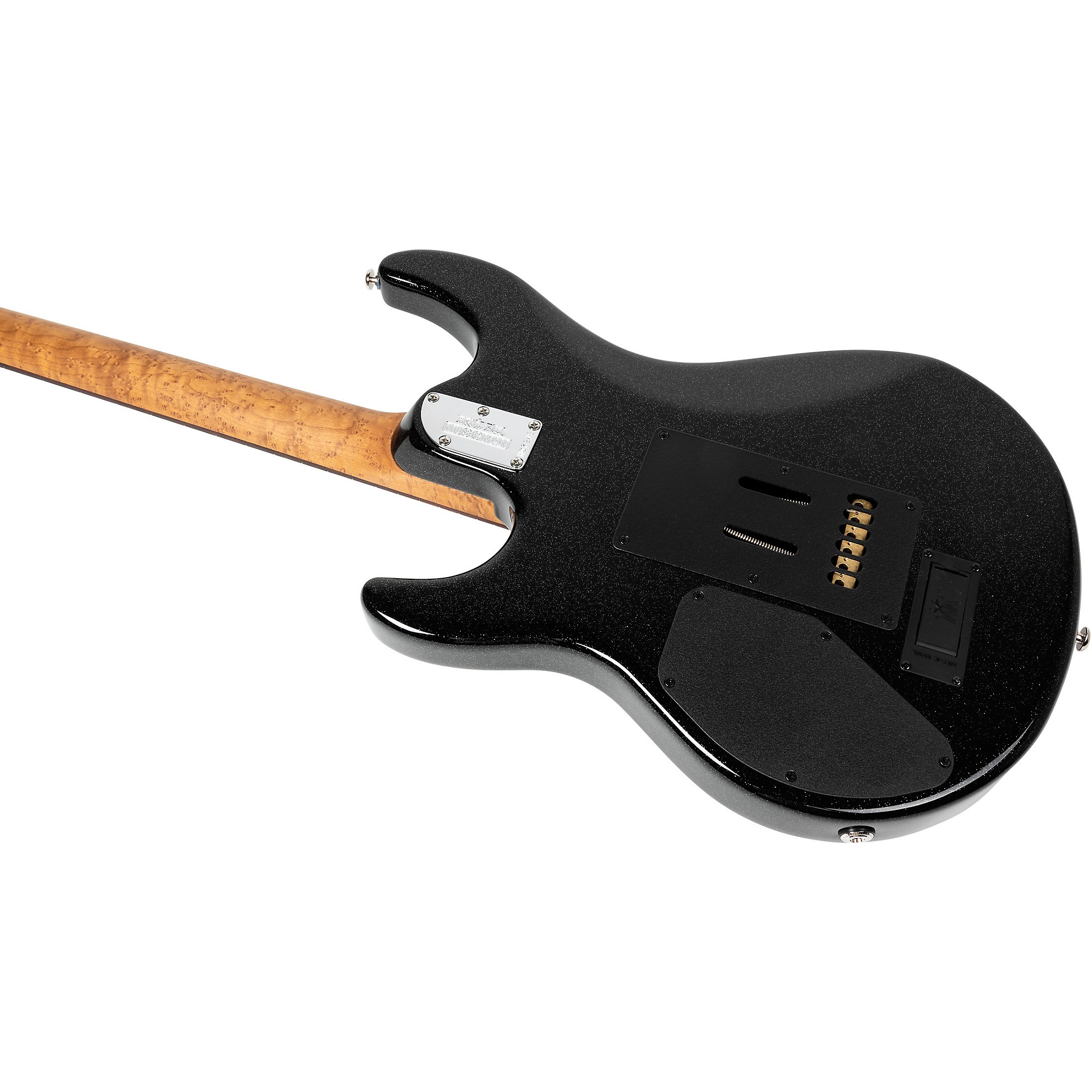 Platinum Ernie Ball Music Man Luke 4 HSS Electric Guitar Black