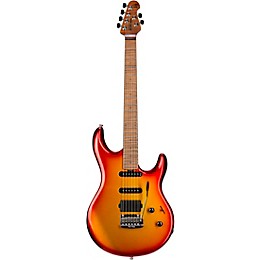 Ernie Ball Music Man Luke 4 HSS Electric Guitar Fireball